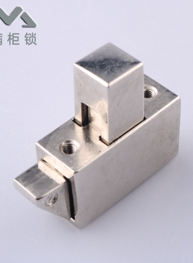 DK637自动闭合按压式搭扣锁方型撞击插销锁 取款机火车地铁碰撞锁