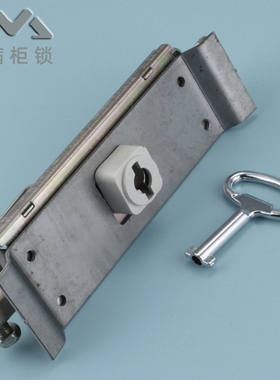 GGD-1-2铁皮柜门锁 GGD柜锁MS801动力开关柜门锁天地连杆锁电柜锁