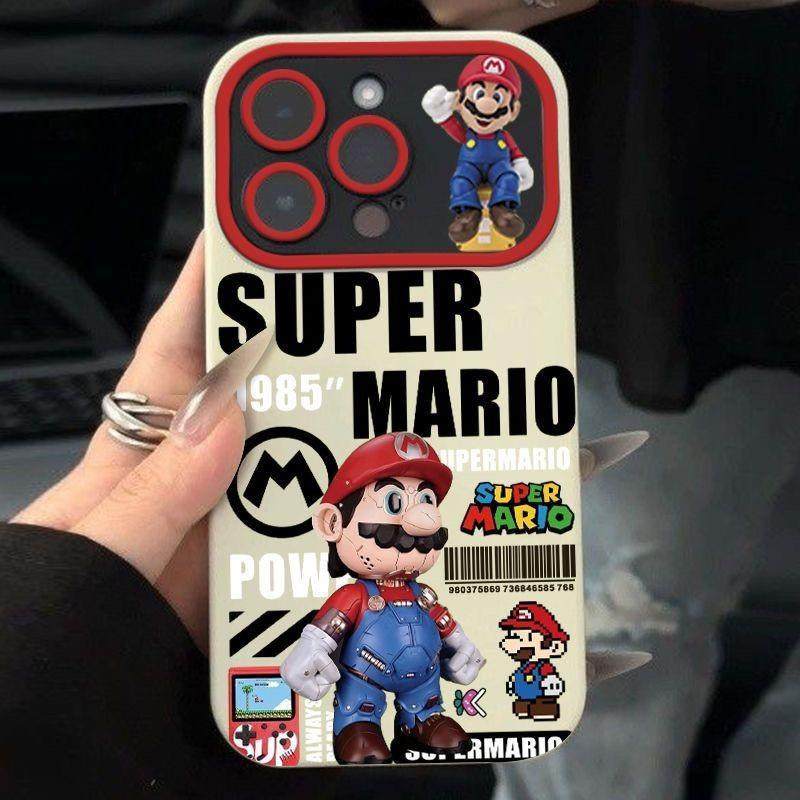 站立马里奥适用苹果17PRO手机壳16大视窗15磨砂14防摔12/11软壳X新款适用于苹果17promax手机壳iphone16巨好,3C数码配件,手机保护套/壳,淘宝优惠券,粉丝福利购,淘宝优惠卷