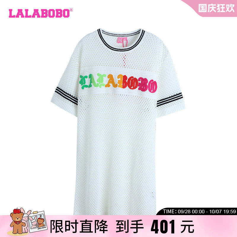 LALABOBO宽松休闲连衣裙