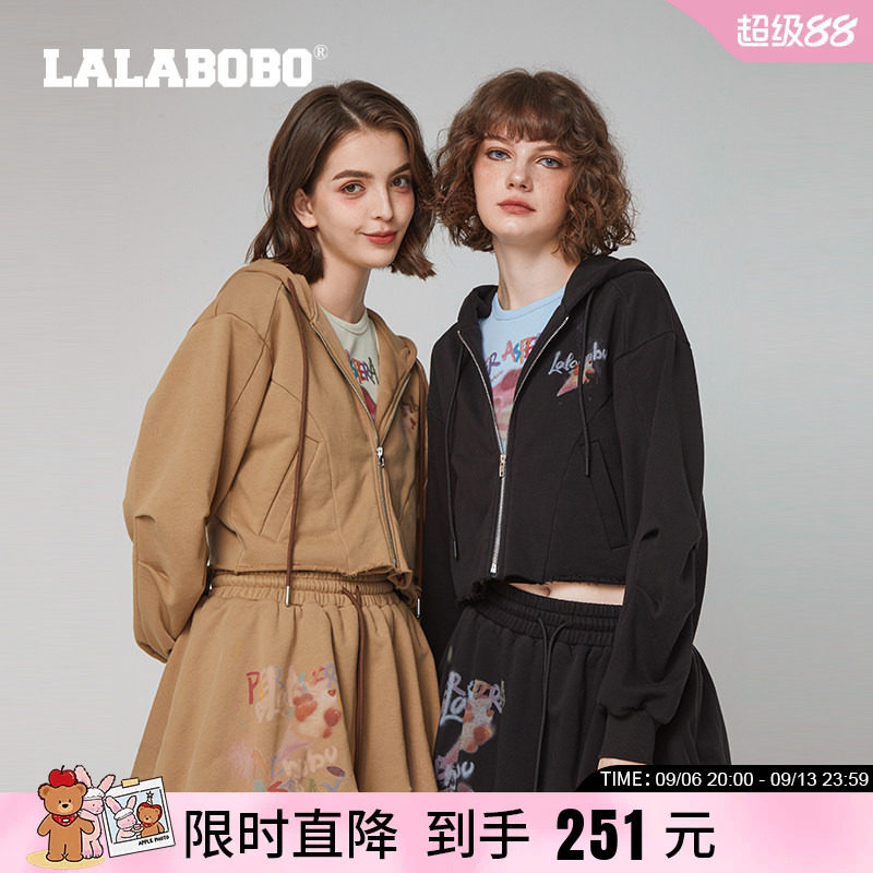 卫衣女新款早秋连帽美式潮外套