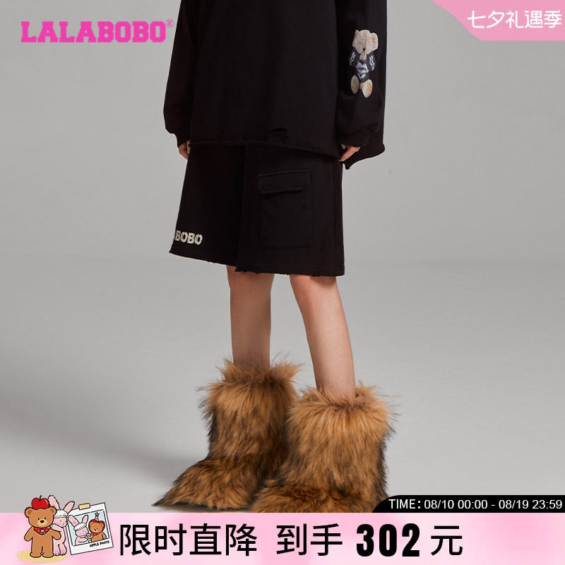 LALABOBO2024秋季新款休闲裤