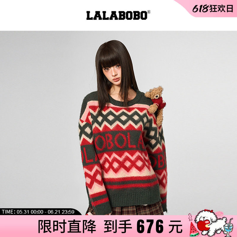LALABOBO费尔岛24年秋冬毛衣