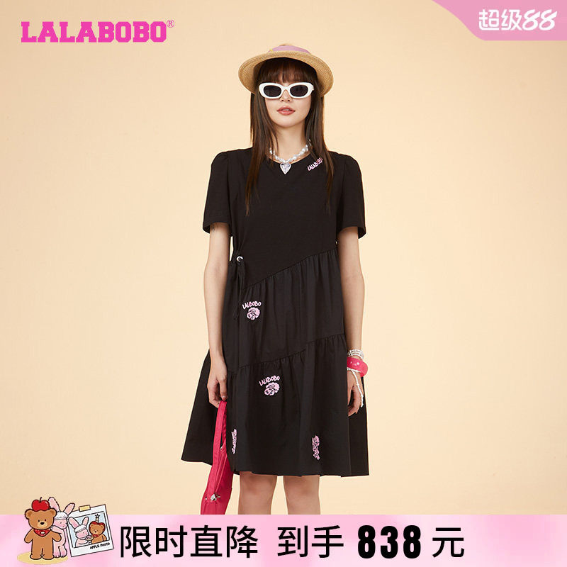 LALABOBO简约可爱连衣裙