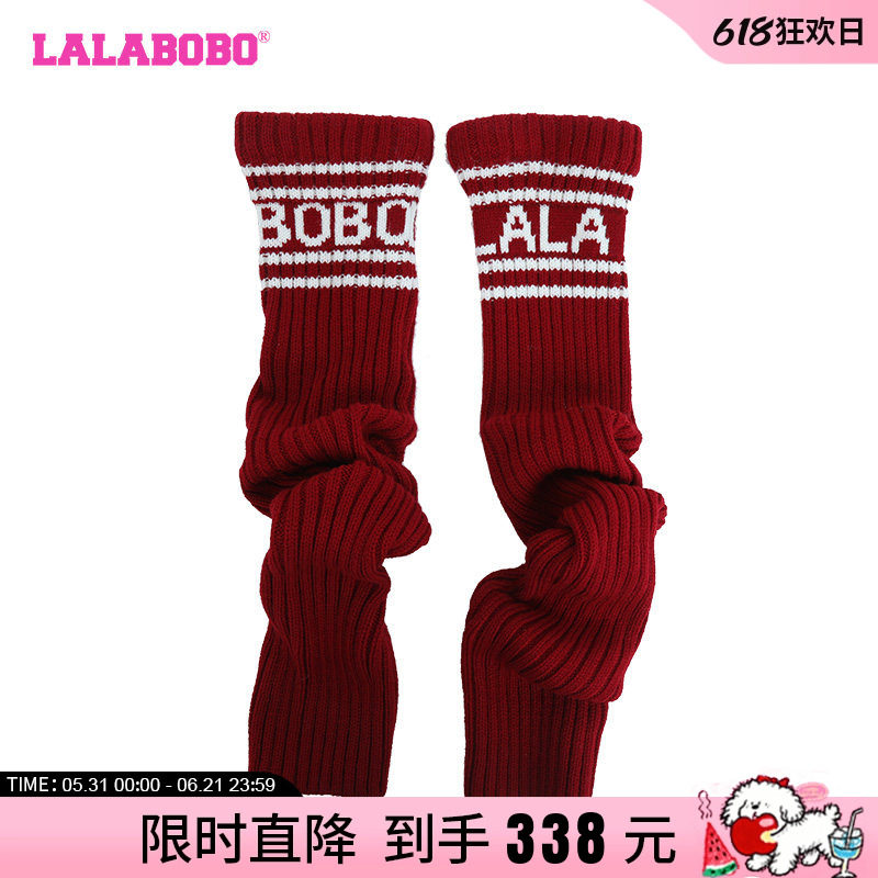 LALABOBO23春秋新品款美式时尚可爱风减龄配件袜套女|LBCC-WQQT12