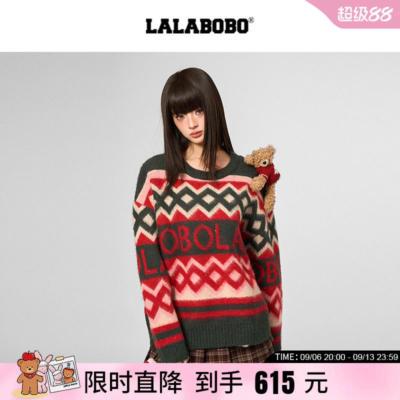 LALABOBO费尔岛24年秋冬毛衣