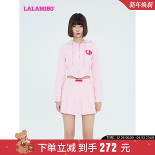 LBCC LALABOBO24春秋新品 可爱风外套开襟连帽卫衣女 时尚 WSTS50 款