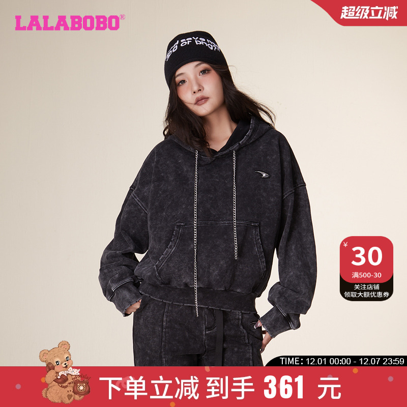 冬季套头卫衣可爱宽松