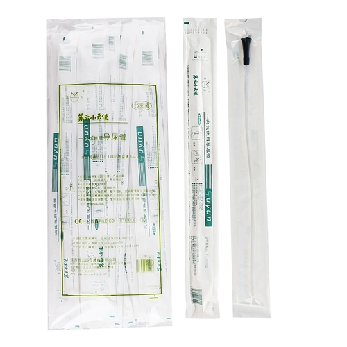 Одноразовая уретра ПВХ Su Yun Прерывистое использование одиночного кавитии без баллонного медицинского стерильного мужского мочевистника женщин