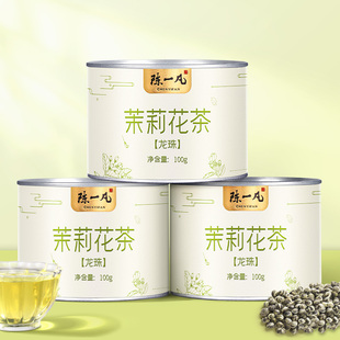 陈一凡茉莉花茶2023新茶茶叶茉莉龙珠茉莉花茶叶浓香散装 茶