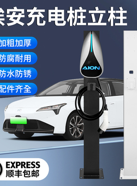 广汽埃安SY充电桩立柱户外支架悬挂式中间新能源电动车专用杆子