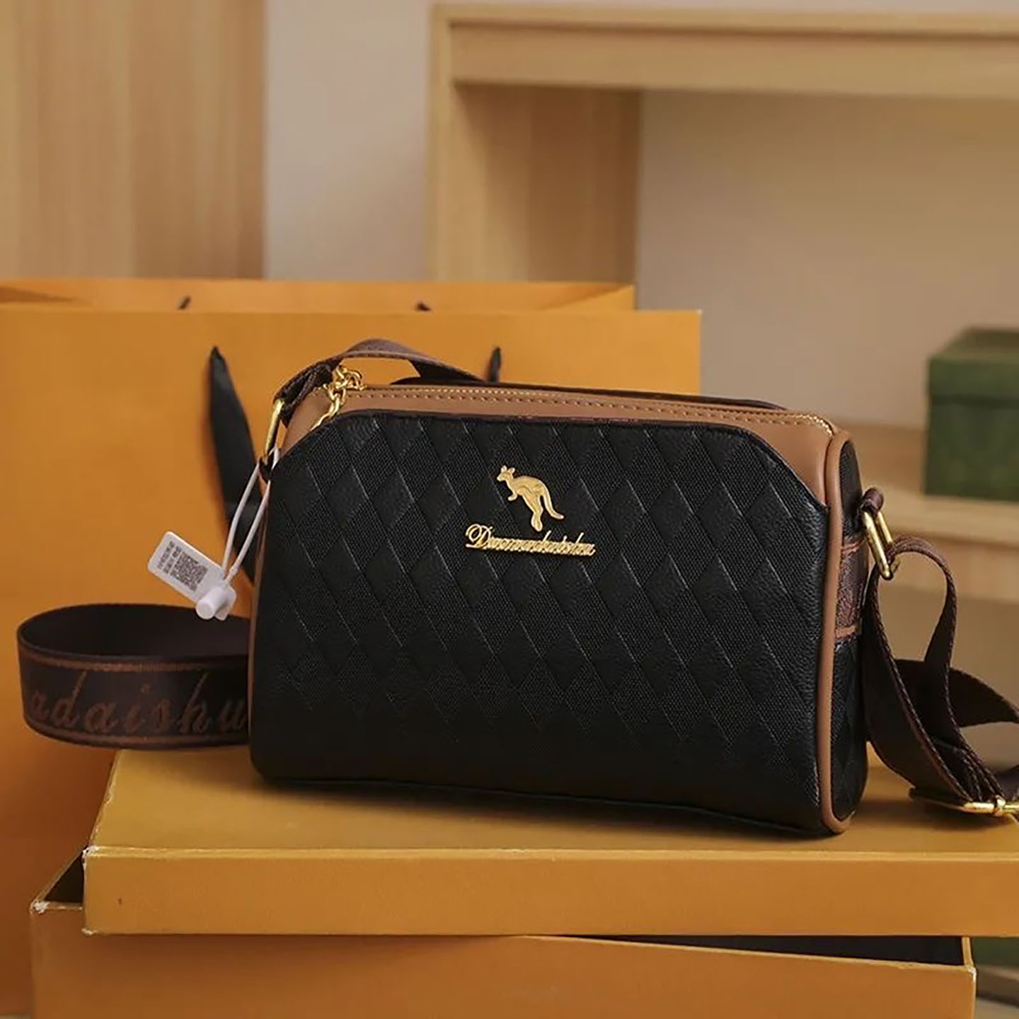 晞芩女包巴黎时尚周小包包女士复古时尚单肩包2025新款简约斜a20