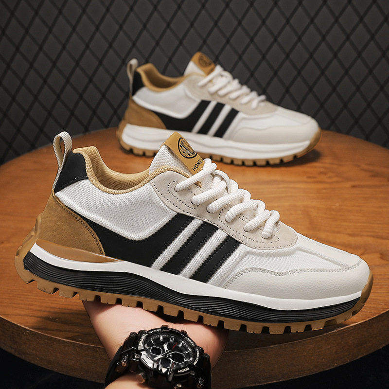 帕拉鞋男款福建晋江高端品牌运动男鞋透气网面阿甘鞋飞行员休闲a2