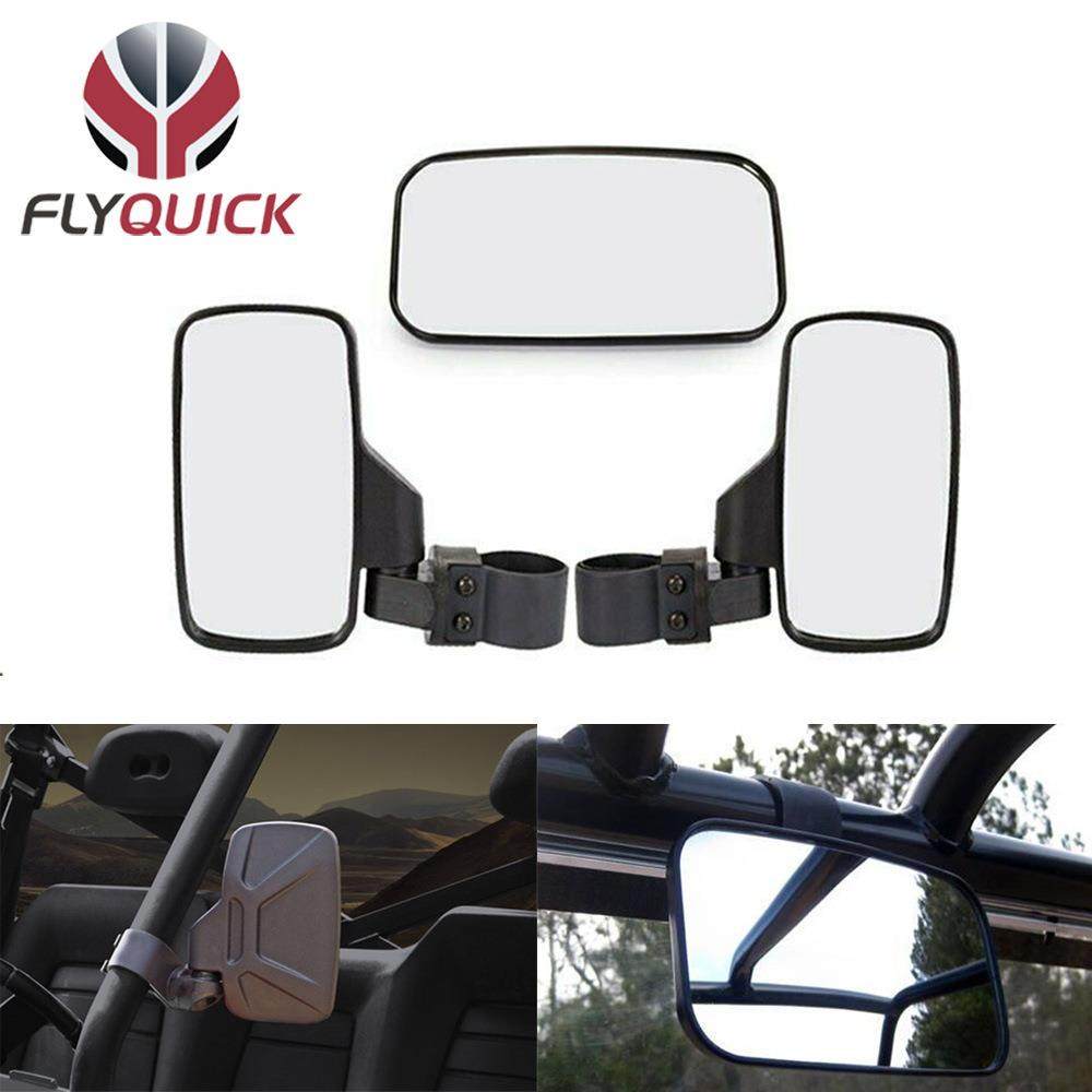 FLYQUICK跨境贸易UTV/ATV全地形车通用中央后视镜侧边镜组合套装