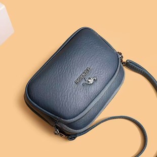 凌卡商贸女包高档单肩斜挎包女士时尚百搭小方包简约休闲妈妈包包