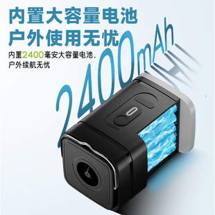 电动式 游泳圈充气照明打气筒放气 户外露营充气泵蓄电泵充电款