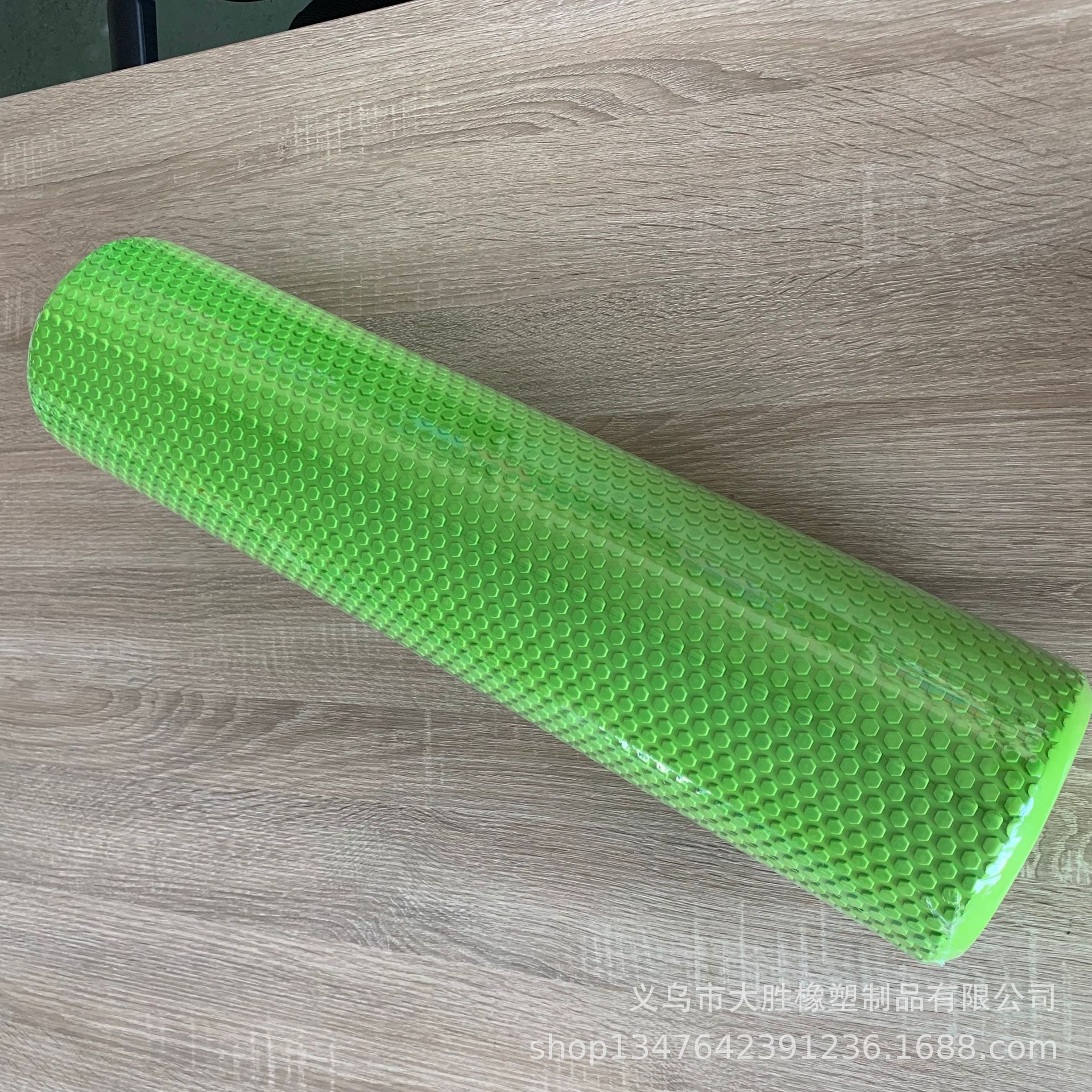 浮点按摩瑜伽泡沫轴foam roller 60cm实心瑜伽辅助滚轴
