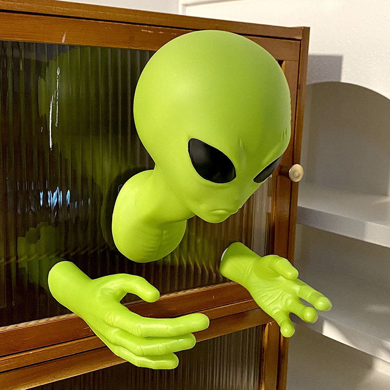 3d立体外星人壁挂装饰品