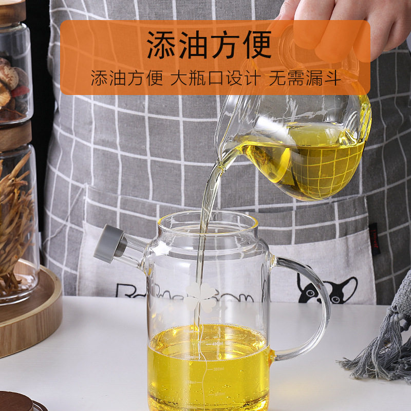 玻璃油壶防漏大容量量酱
