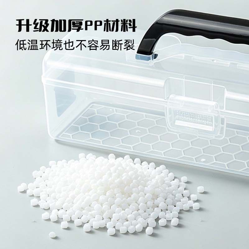 透明收纳箱便携手提多功