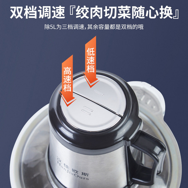 大容量绞肉机家用电动多