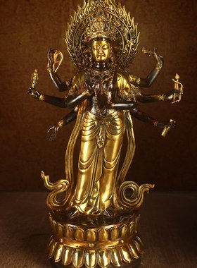 铜祝福中式客厅书房桌面供奉