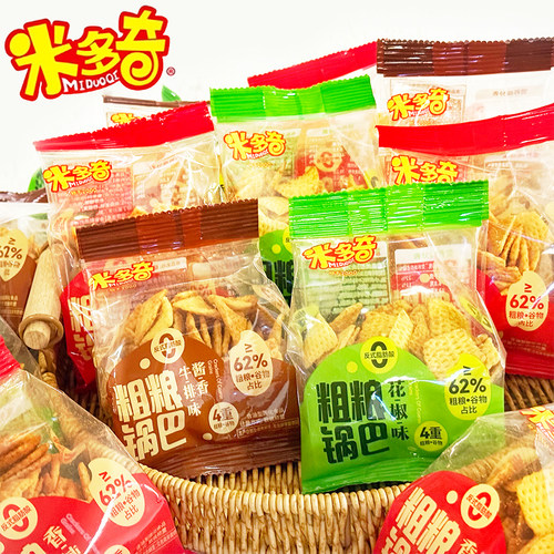 米多奇粗粮锅巴花椒香辣味袋装