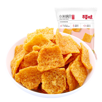 百草味麻辣味小米锅巴60g