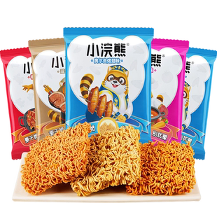 统一小浣熊小当家干脆面8090后怀旧零食掌心脆方便面干吃解馋整箱