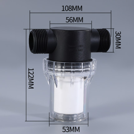 新真空过滤器气管空气过滤器真空泵负压气体过滤器zfc100200滤品