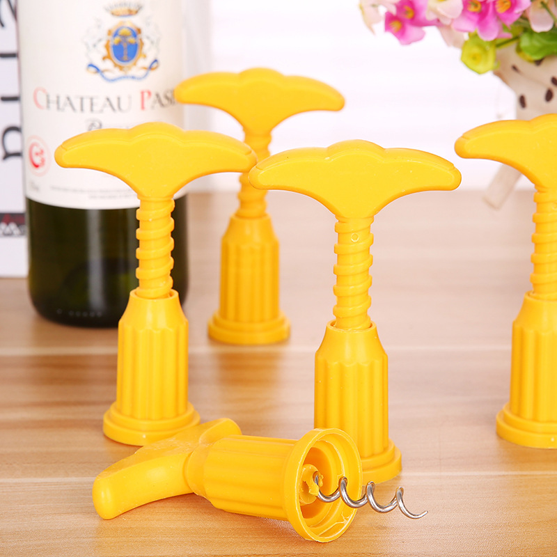红酒开瓶器葡萄酒开酒器家用多功能起盖开瓶工具塑料启瓶器起子