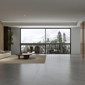 欧迪克星云系列一体隔音落地推拉窗 铝合金门窗 室内封窗定制