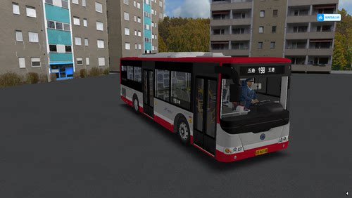 OMSI 2申龙混动SOK6105带涂装修改扫码声音电脑戏明珠龙steam