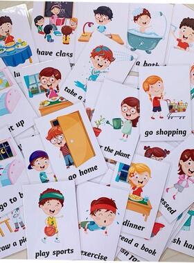 Kids Learn English Word Card Flashcards
