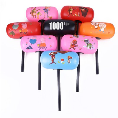 大号千吨锤 充气玩具1000吨锤子 大号卡通锤地推扫码礼品厂家直销