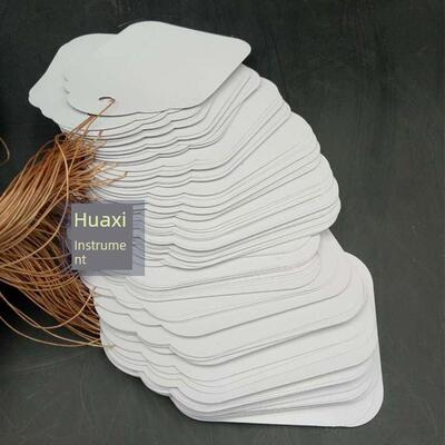 50*70带线试块标签防水吊牌成都建委商品混凝土试块送检二维码