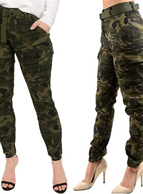 Women Camouflage Leggings Fitness Military Army Green Pants