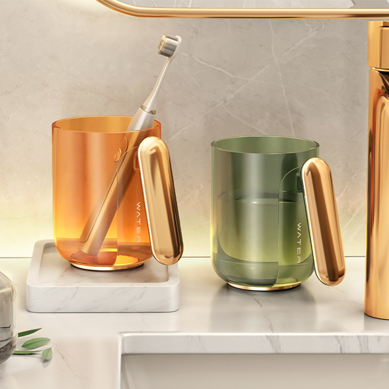 高档杯子漱口杯洗漱牙刷杯装轻奢