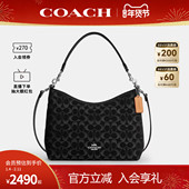 奥莱款 COACH 蔻驰官方 Laurel女士单肩斜挎手提包半月包CDE44
