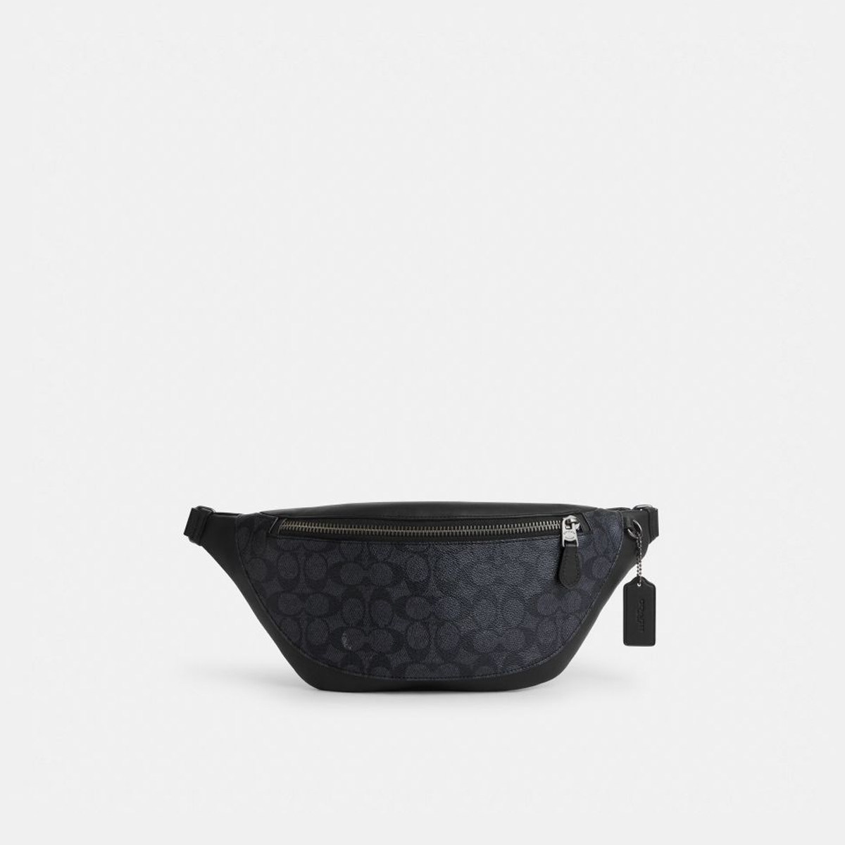 COACH/蔻驰官方 奥莱款Warren 33男士PVC配皮单肩斜挎腰包CV926