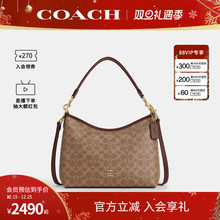 COACH/蔻驰官方 奥莱款Laurel中号女士单肩斜挎手提包流浪包CV975
