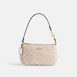 COACH/蔻驰官方 奥莱款Nolita 19女单肩手提包腋下包麻将包CW426