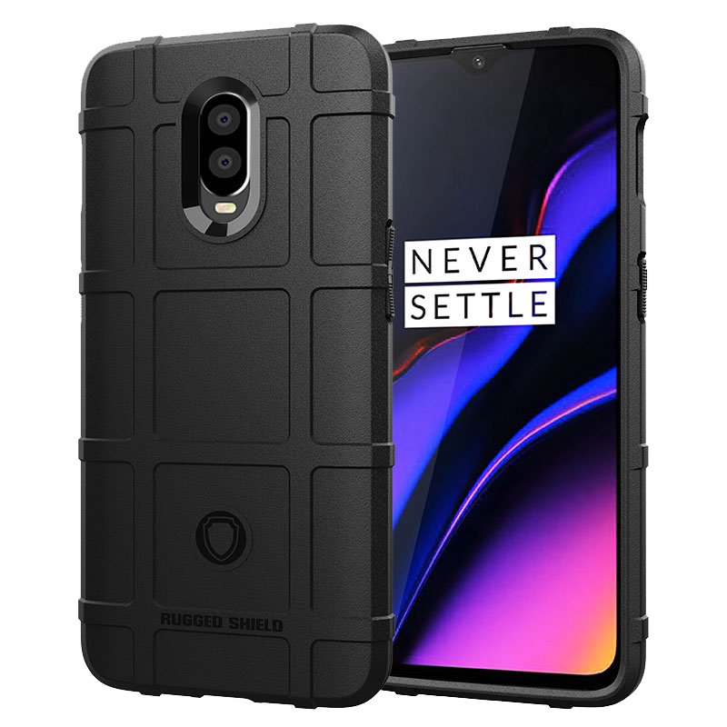 适用OnePlus一加6T手机壳防摔防滑一加6全包保护壳1+7硅胶手机套个性7Pro软壳7T创意磨砂气囊潮牌款