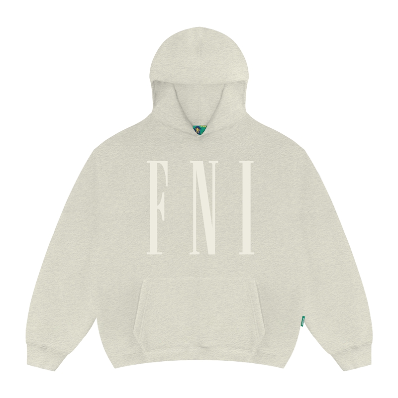 FNI大赖（基础款胶浆）男女同款加绒连帽卫衣秋冬国潮款早秋上衣