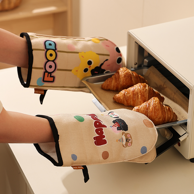 微波炉手套可爱隔热手套