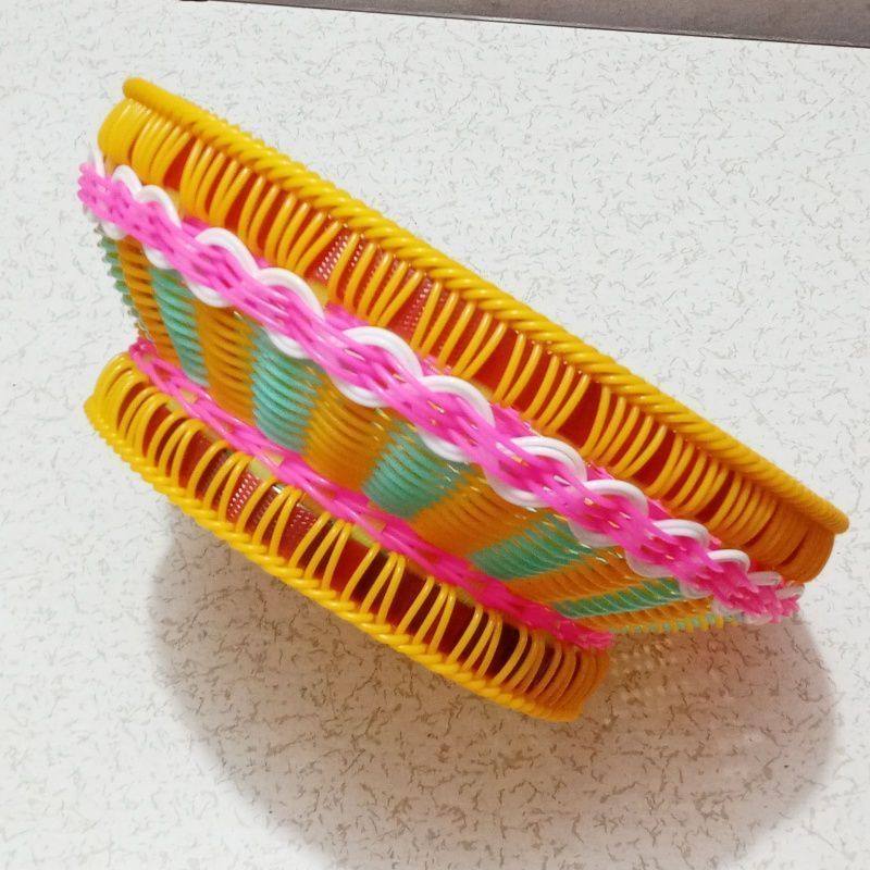 仿藤手工编制水果篮收纳篮花生瓜子盘糖果盘收纳篮客厅水果盘成品,收纳整理,其他收纳篮,淘宝优惠券,粉丝福利购,淘宝优惠卷