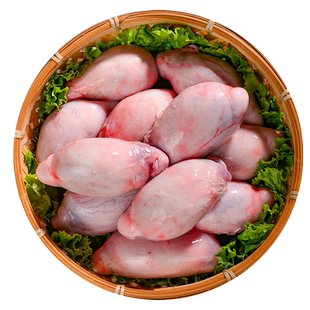 正宗内蒙古新鲜羊宝烧烤食材鲜羊蛋羊睾丸冷冻生鲜下酒小菜
