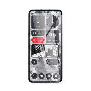 适用于Nothing Phone2高清钢化膜nothingphone2防爆钻石膜无手机2非全屏防摔前贴膜phone1不顶壳玻璃膜屏幕膜
