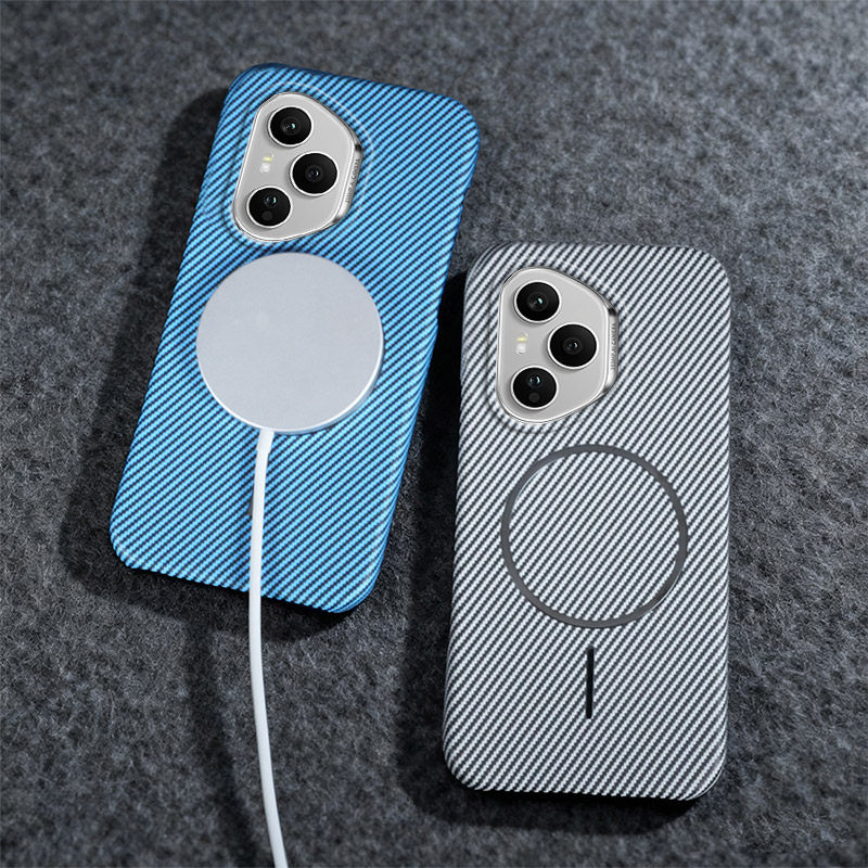 荣耀X500简约磁吸半包硬壳