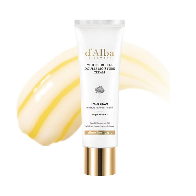 日本代购 d'Alba/黛儿珀保湿面霜 水润精华液型滋养 纯素配方30ml